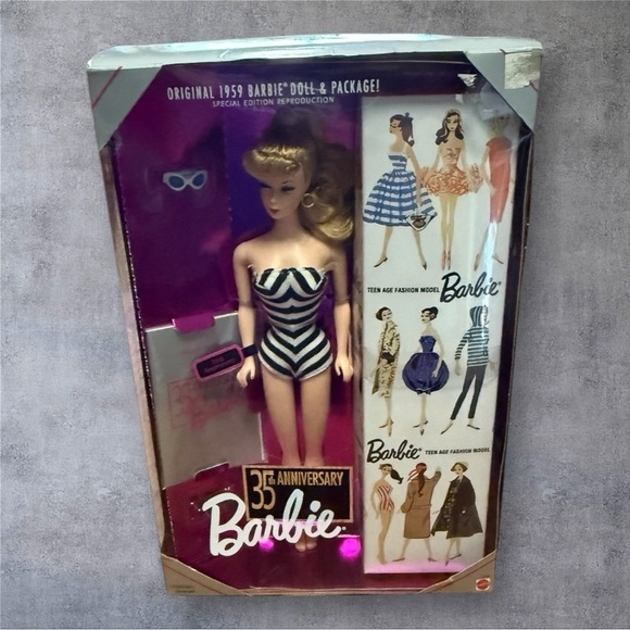 Mattel - Barbie Other - 35th Anniversary Barbie - Special Edition Reproduction - New in Box
